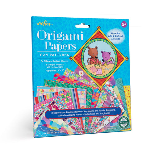 Origami Papers Fun Patterns - JKA Toys