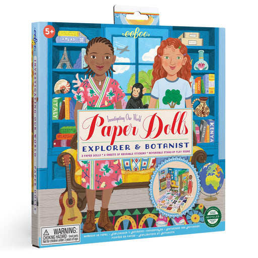 Explorer & Bontanist Paper Dolls - JKA Toys