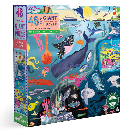 48 Piece Within The Sea Puzzle - JKA Toys