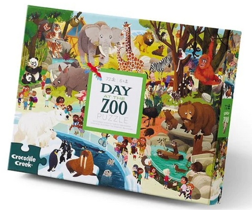 72 Piece Day at the Zoo Puzzle - JKA Toys