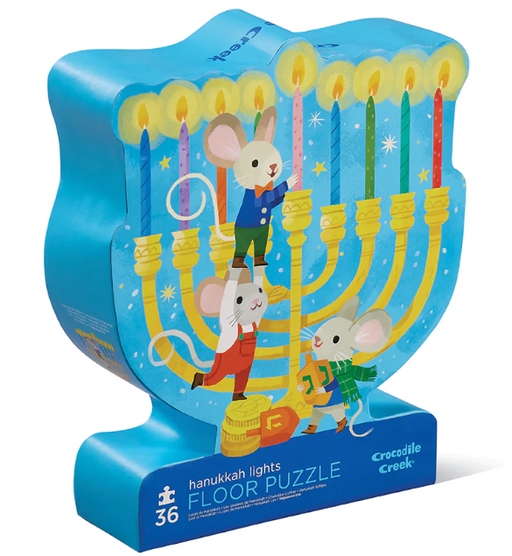 36 Piece Hanukkah Lights Floor Puzzle - JKA Toys