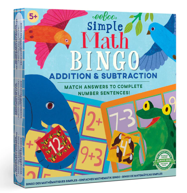 Simple Math Bingo - JKA Toys