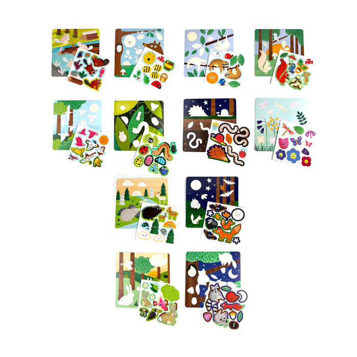 Sticker Scenes! In the Forest - JKA Toys