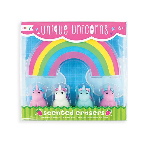 Unique Unicorns Scented Erasers - JKA Toys