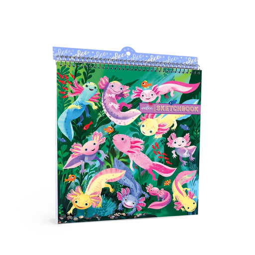 Axolotl Square Sketchbook - JKA Toys