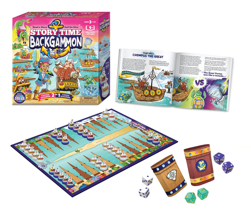 Story Time Backgammon - JKA Toys