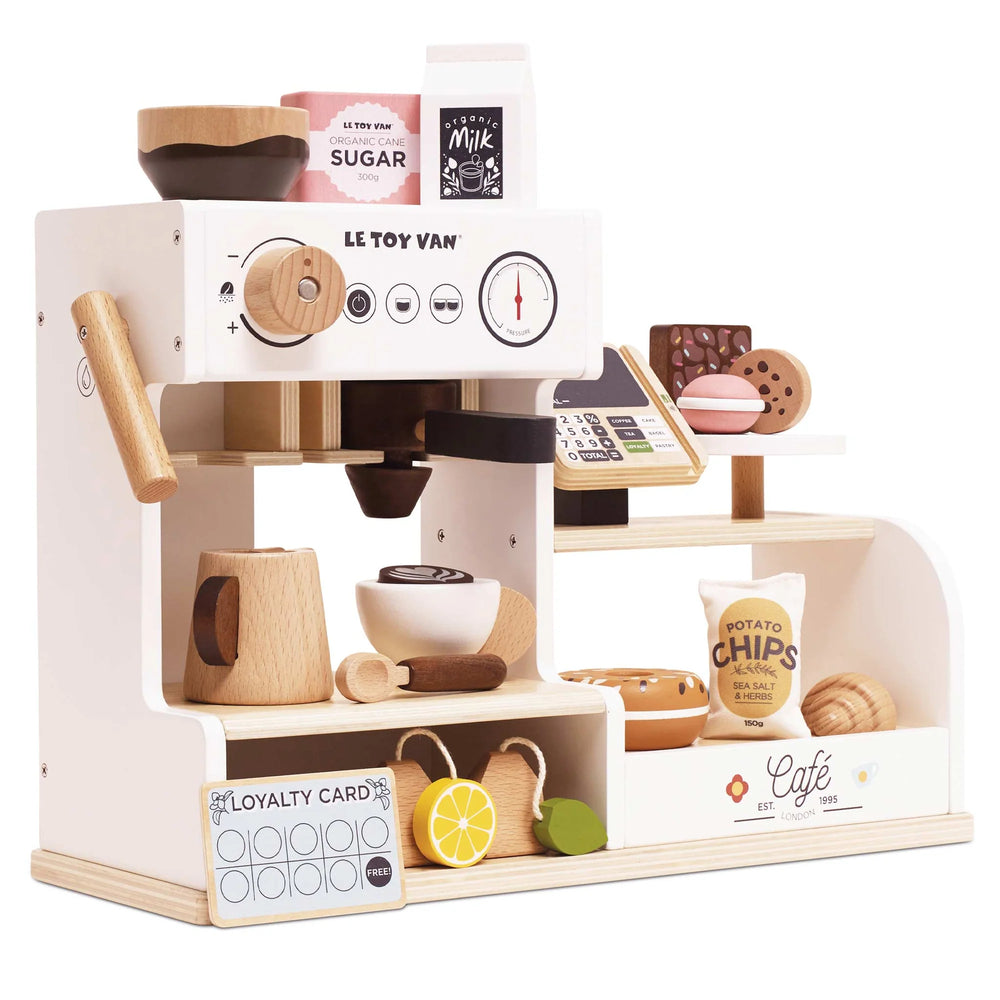 Wooden Barista Café Shop - JKA Toys