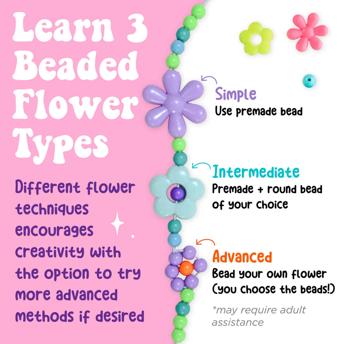 Beaded Flower Bracelet - JKA Toys