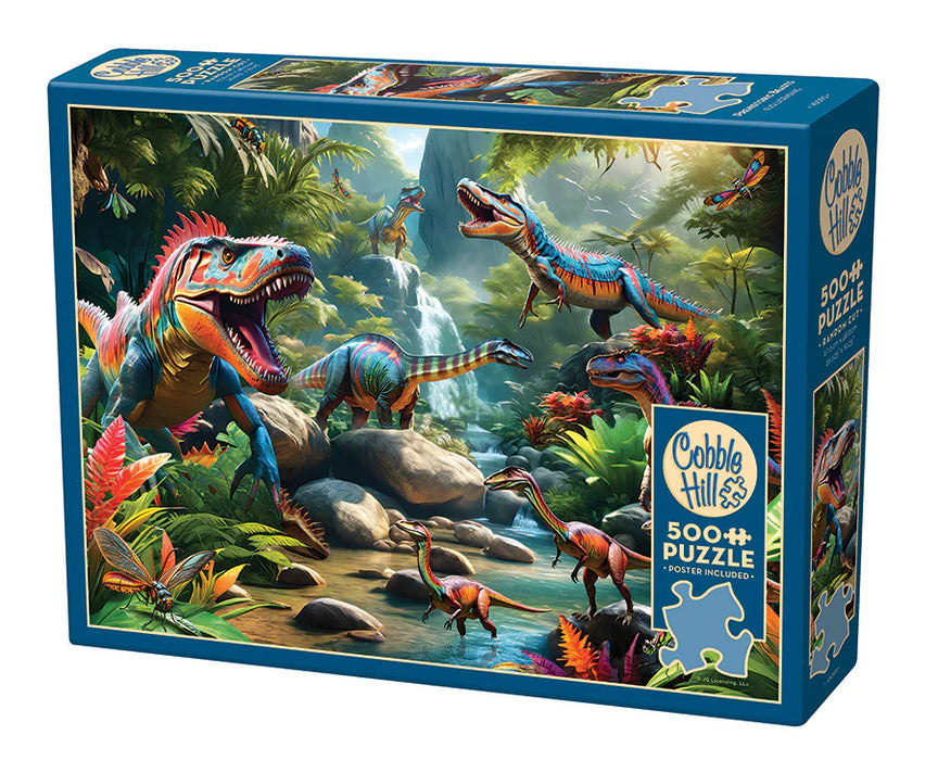 500 Piece Prehistoric Beasts Puzzle - JKA Toys