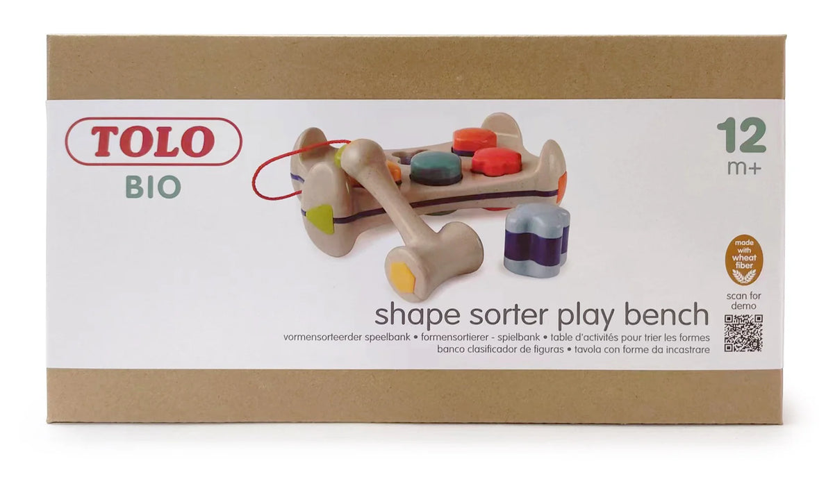 Shape Sorter Play Bench - JKA Toys