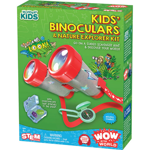 Wow in the World: Kids’ Binoculars & Nature Explorer Kit - JKA Toys