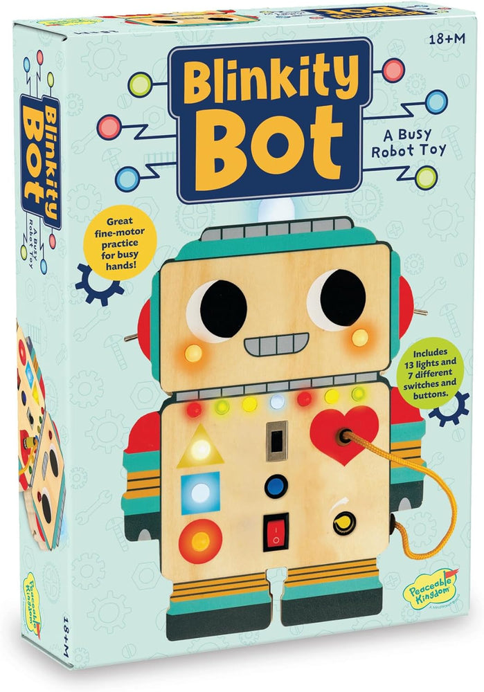 Blinkity Bot Busy Toy - JKA Toys