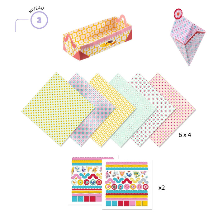 Small Boxes Origami Paper Craft Kit - JKA Toys