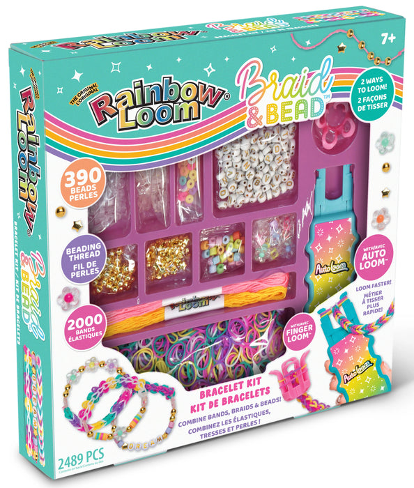 Rainbow Loom Braid & Bead