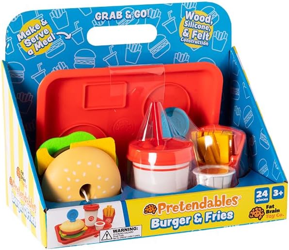 Pretendables Burgers & Fries - JKA Toys