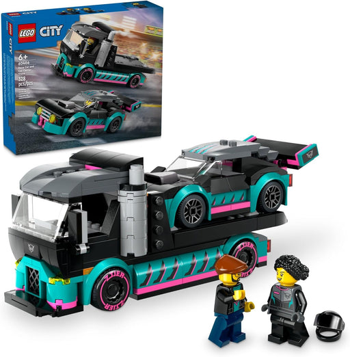 LEGO City - Race Car and Car Carrier Truck - JKA Toys