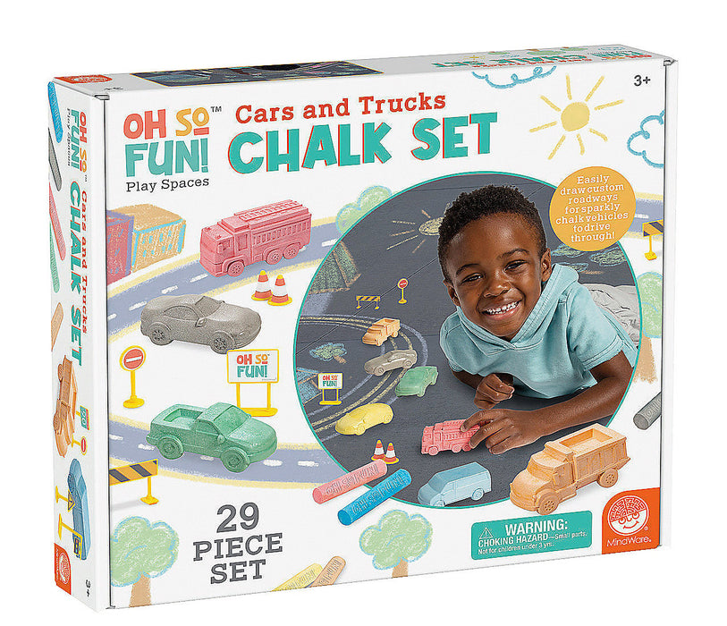 Cars and Trucks Chalk Set - JKA Toys
