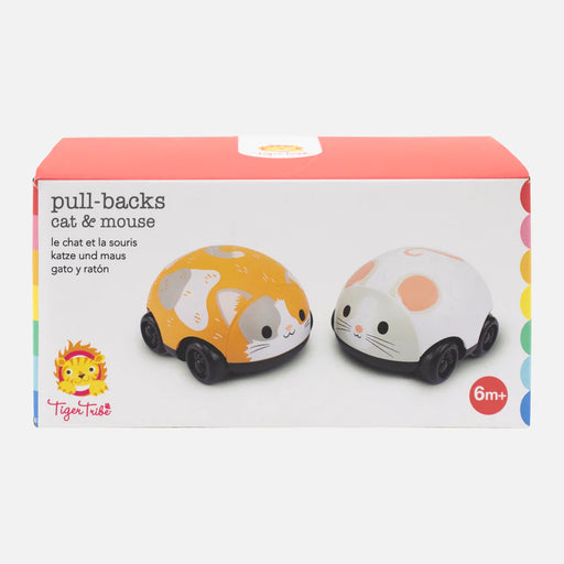Cat and Mouse Pull-Backs - JKA Toys