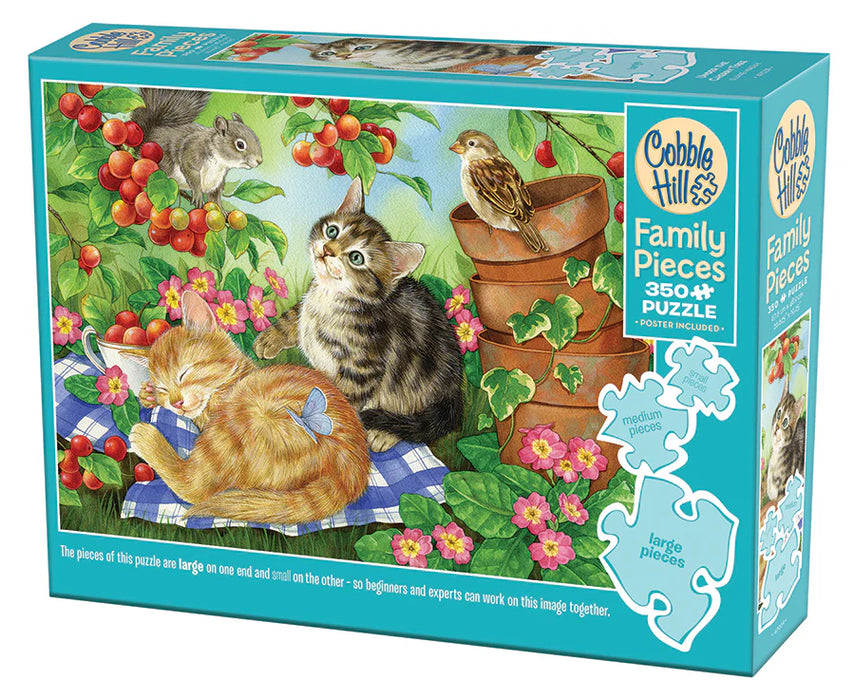 350 Piece Under The Cherry Tree Family Puzzle - JKA Toys