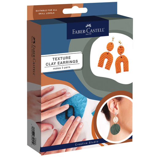 Texture Clay Earrings Kit - JKA Toys