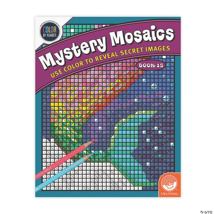 Color by Number Mystery Mosaics Book 15 - JKA Toys