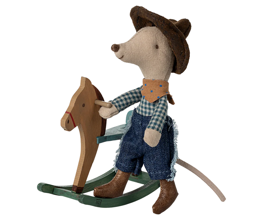 Maileg Rocking Horse Cowboy - JKA Toys