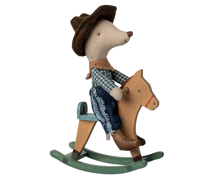 Maileg Rocking Horse Cowboy - JKA Toys