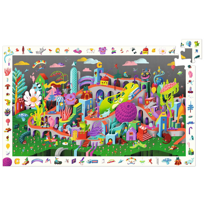 200 Piece Crazy Town Observation Puzzle - JKA Toys