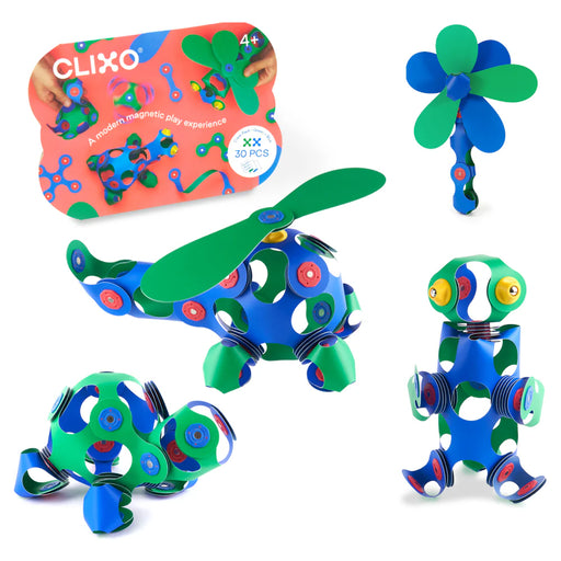 Clixo Crew Pack - Green & Blue - JKA Toys