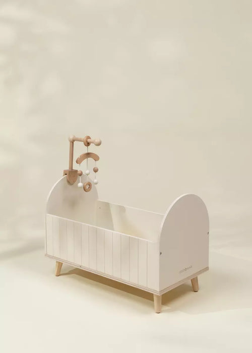 Wooden Dolls’ Crib & Accessories
