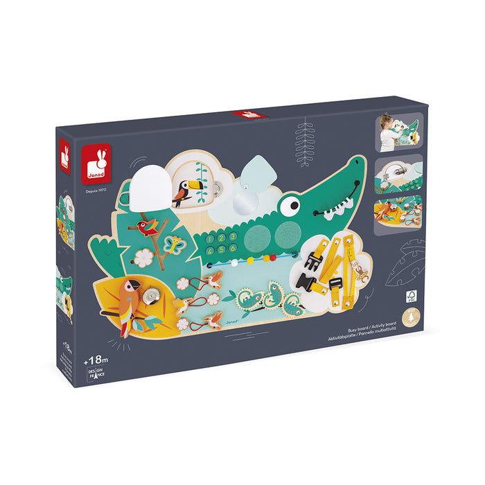 Tropik Crocodile Activity Board - JKA Toys