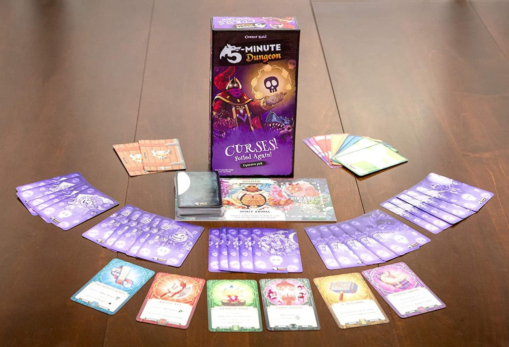 5-Minute Dungeon Expansion: Curses! Foiled Again! - JKA Toys