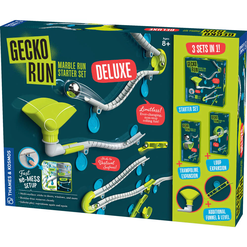 Gecko Run - Marble Run Deluxe Starter Set - JKA Toys