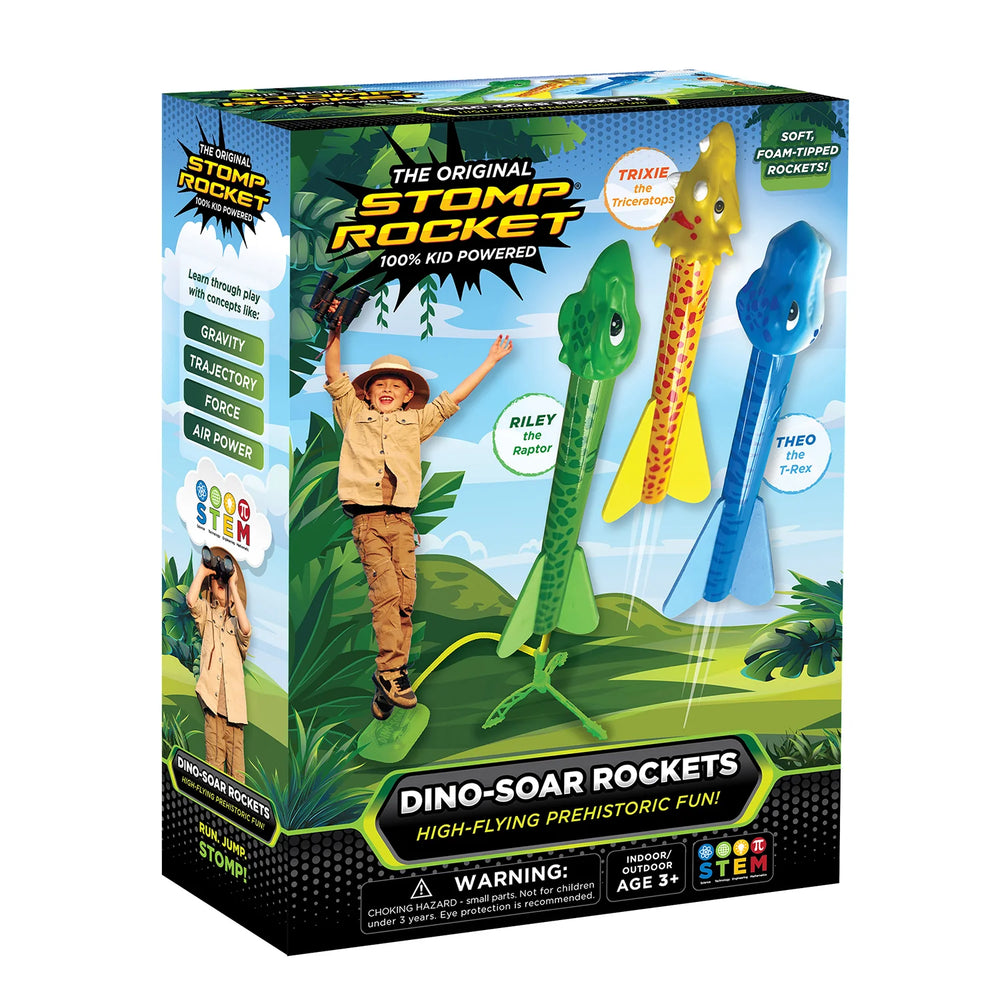 Stomp Rocket Dino-Soar Rockets - JKA Toys