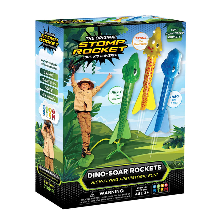 Stomp Rocket Dino-Soar Rockets - JKA Toys