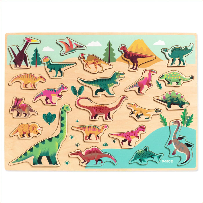 Puzzlo Dino Wooden Puzzle
