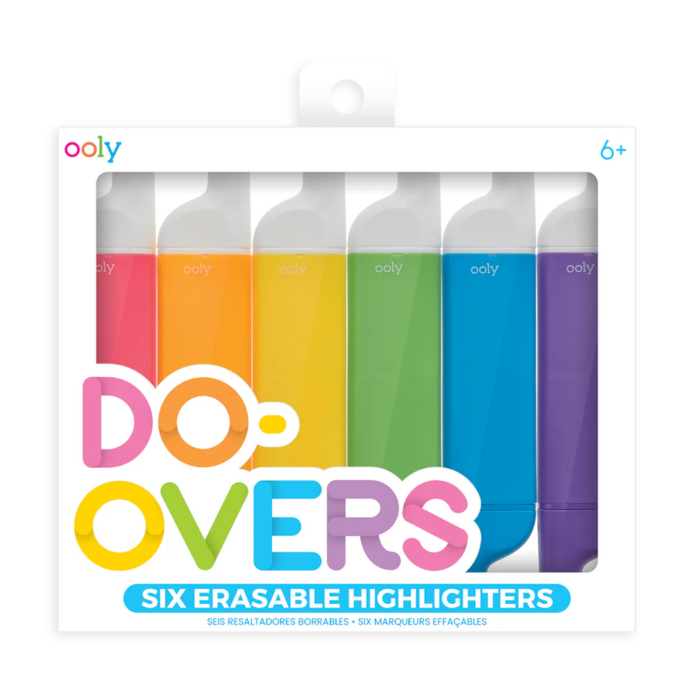 Do-Overs Erasable Highlighters - JKA Toys
