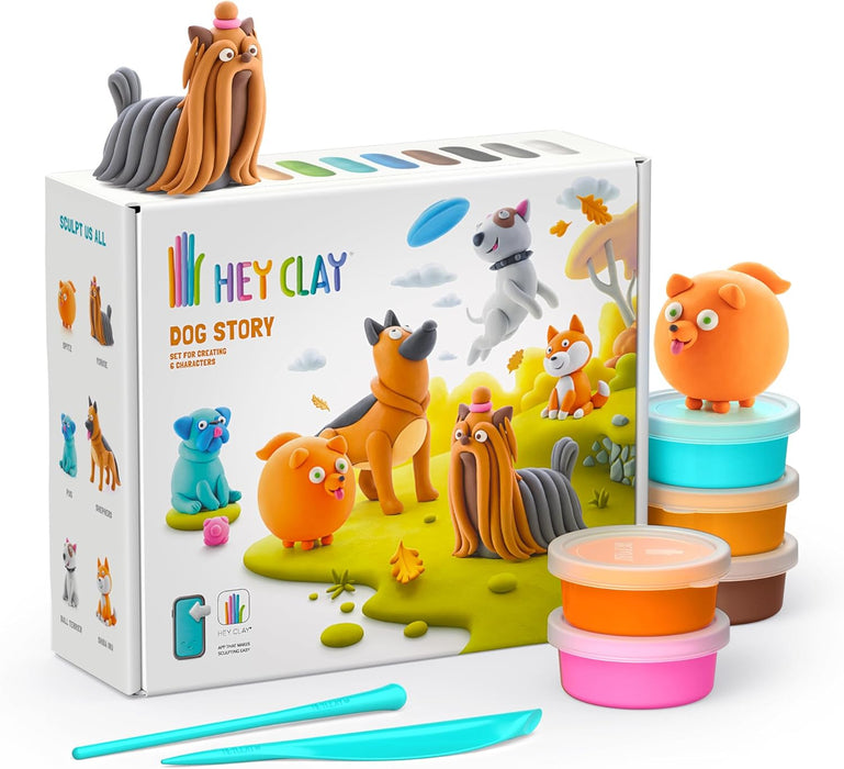 Hey Clay Dog Story - JKA Toys
