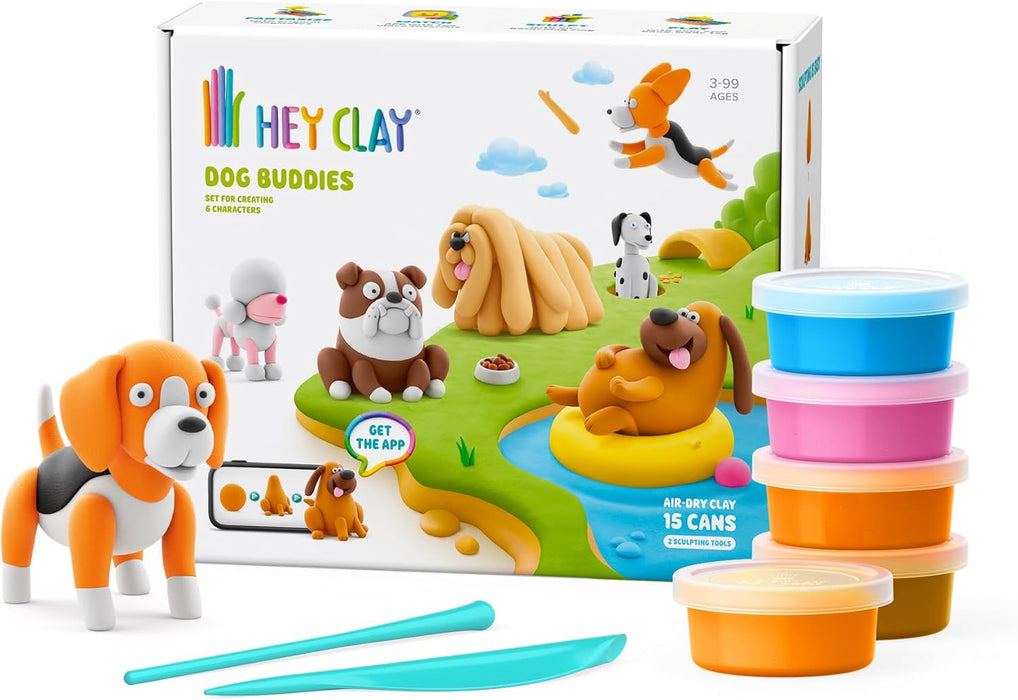 Hey Clay Dog Buddies - JKA Toys