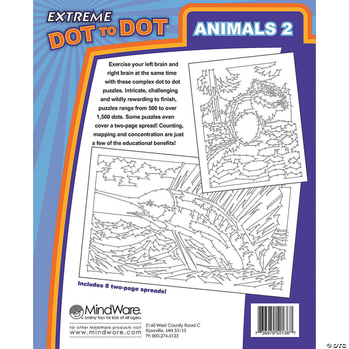 Extreme Dot To Dot: Animals 2 - JKA Toys