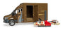 Mercedes-Benz UPS Sprinter with Driver and Accessories - JKA Toys