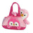 Fancy Pals Pink Penguin Pom Pom Carrier - JKA Toys
