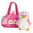 Fancy Pals Pink Penguin Pom Pom Carrier - JKA Toys