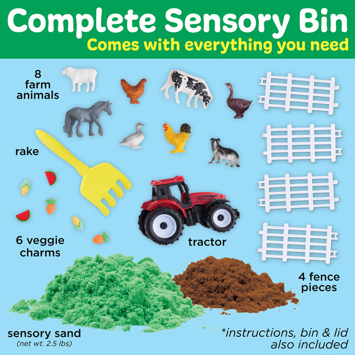 Farm Sensory Bin - JKA Toys