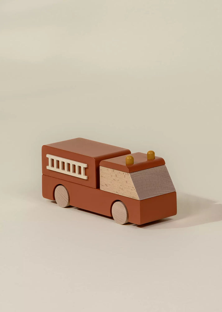 Wooden Fire Truck