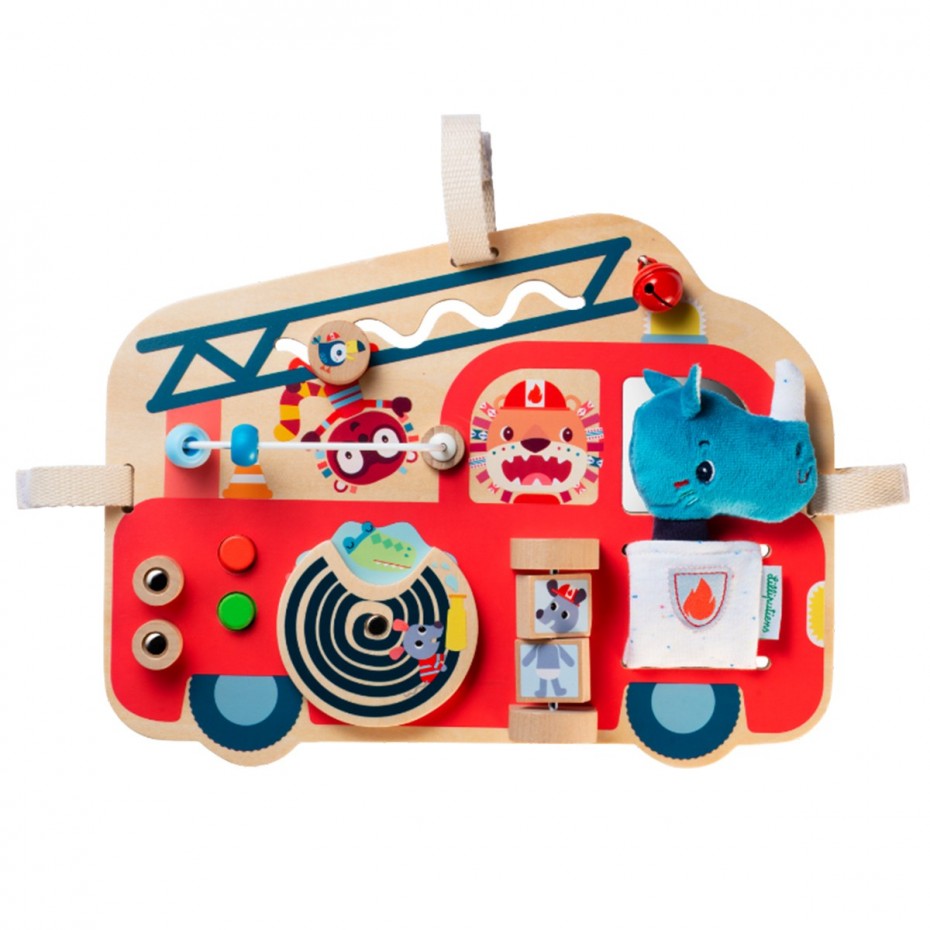 Fire Engine Pals Activities Panel - JKA Toys