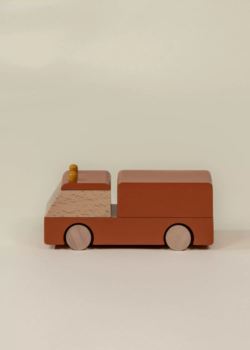 Wooden Fire Truck
