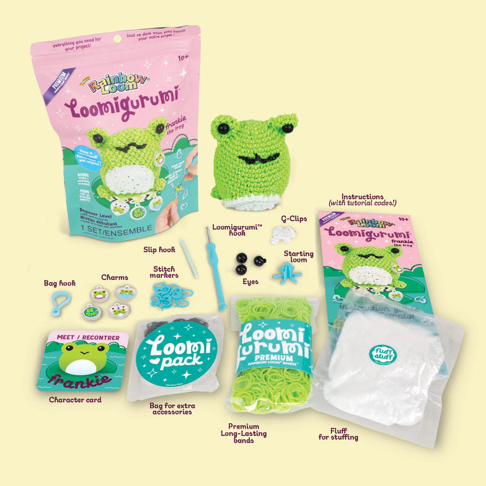 Loomigurumi Crochet Kit - Frankie the Frog