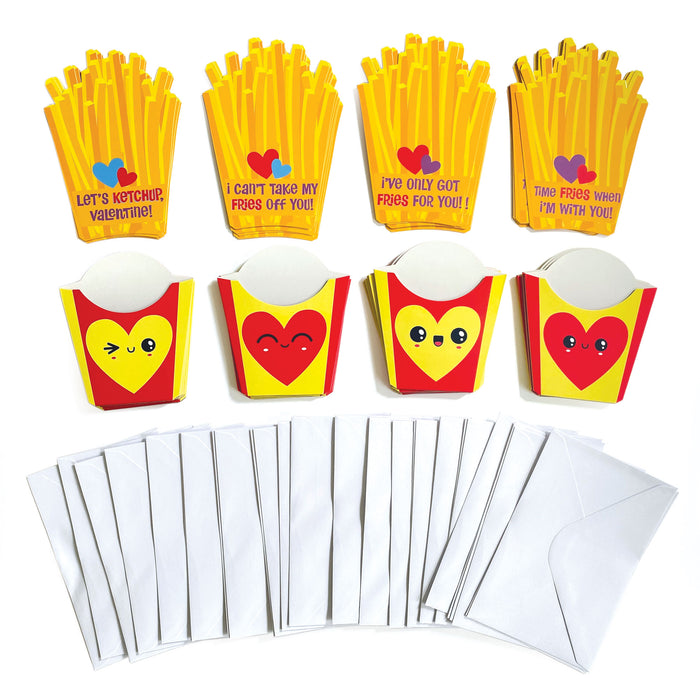 French Fries Valentines