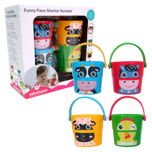 Funny-Face Stacker Buckets - JKA Toys